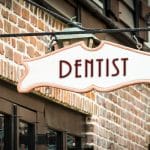 street sign to dentist